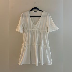 White SHEIN Dress - Size M